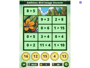 Addition: Bird Image Uncover