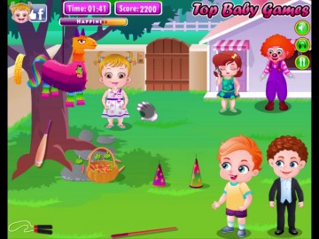 Baby Hazel Backyard Party