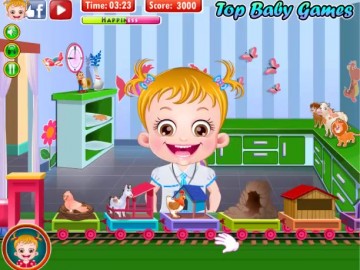 Baby Hazel Learn Animals