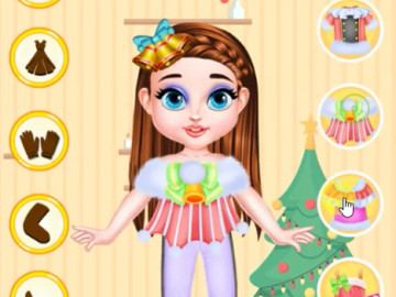 Baby Taylor Christmas Dressup