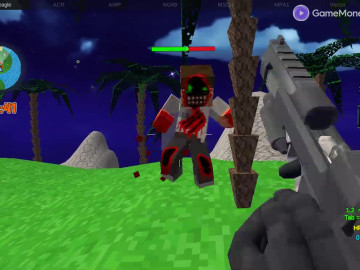 Blocky Combat SWAT Desert Storm Zombie