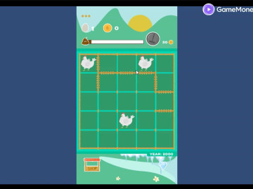 Catch The Hen: Lines and Dots