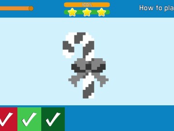 Christmas coloring by numbers