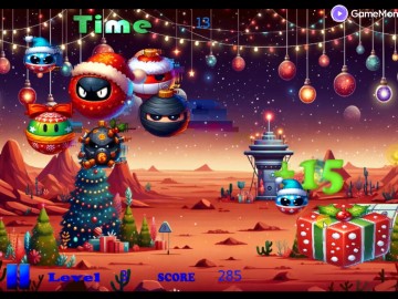 Christmas Rush : Red and Friend Balls