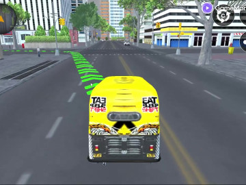 City Tuk Tuk Rickshaw Game