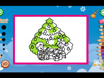 Coloring Christmas Tree