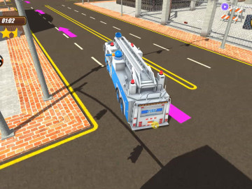 Fire Truck Driving Simulator 2024