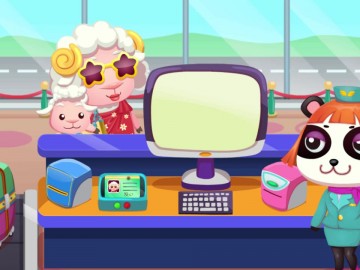 Funny Travelling Airport