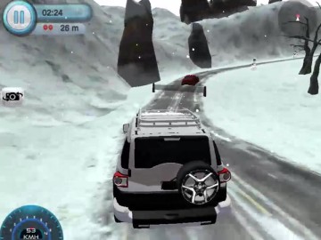 Heavy Jeep Winter Driving