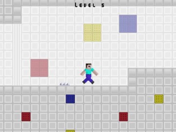 Noob vs Blue Monster