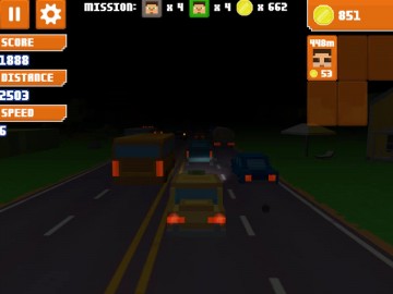 Pixel Road Taxi Depot