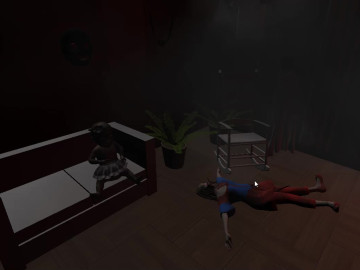 Scary Baby in Yellow