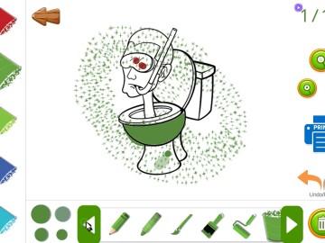 Skibidi Toilet Coloring