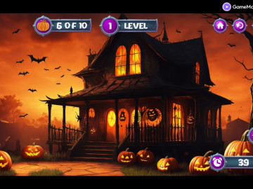 Spooky Halloween Hidden Pumpkin