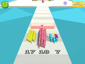 Squid Game Crowd Pusher