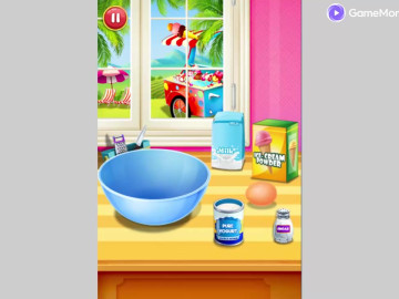 Summer Rose Cone Ice Cream