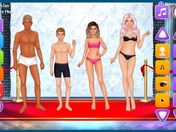Superstar Family Dress Up Game