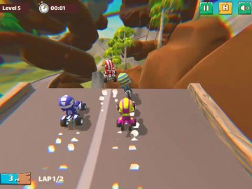 Trial 2 Player Moto Racing